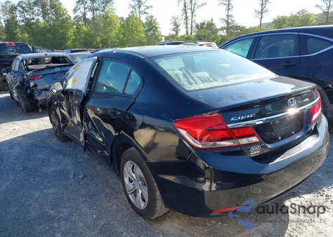 2014 Honda Civic Lx из США, поврежденный, VIN 2HGFB2F53EH558187